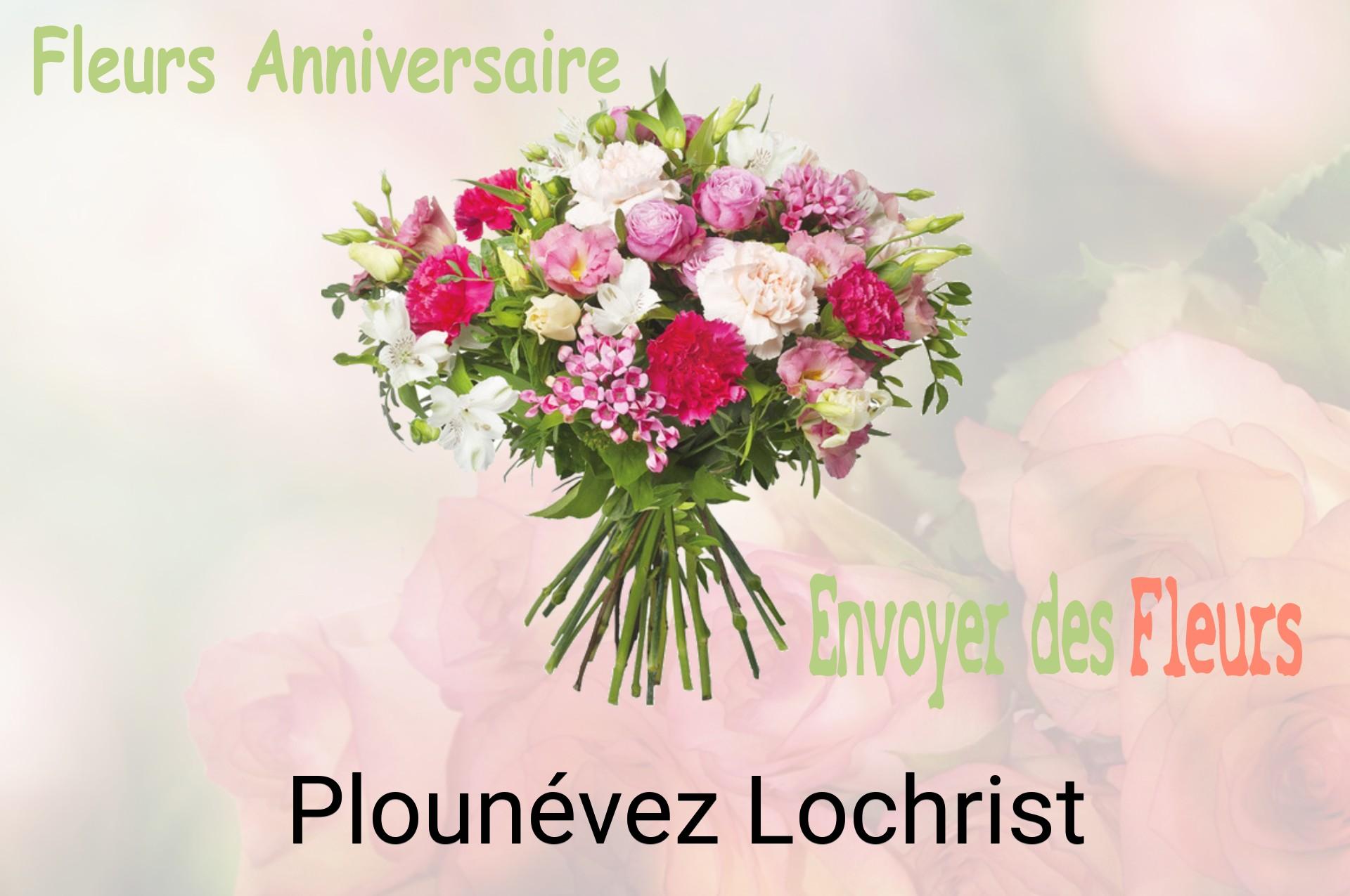 Bouquet de fleurs d’anniversaire livré à Plounévez-Lochrist
