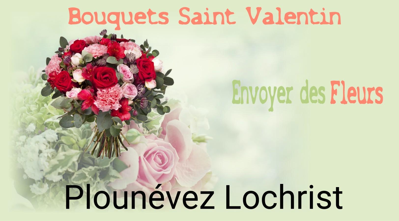 Roses de Saint-Valentin livrées à Plounévez-Lochrist